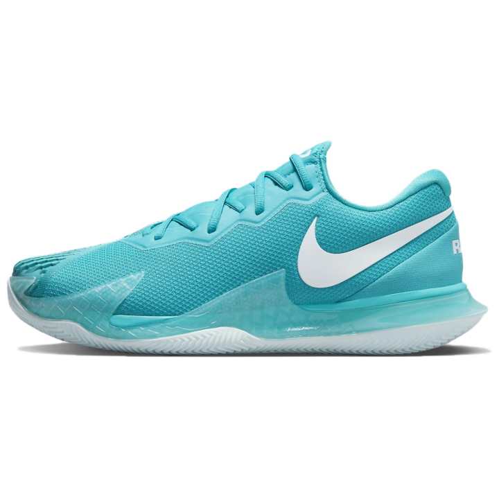 Nike Nike Cushioning Slip Resistant Abrasion Resistant Coverage Support Low top Tennis Shoes Men's Glacier Blue