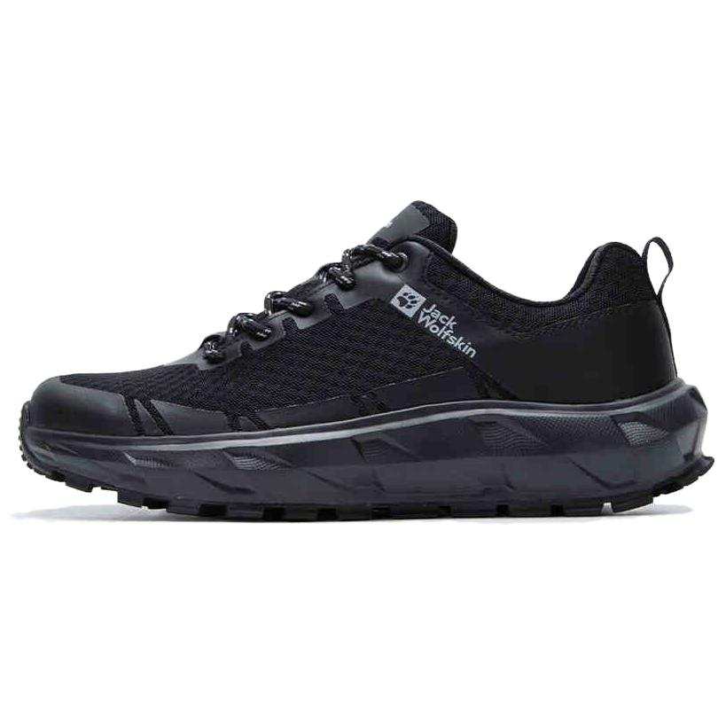 Jack Wolfskin Cushioning, Wear Resistant Low top Hiking Shoes Women's Black