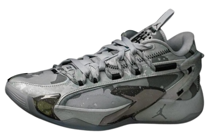 Jordan Jordan Luka 2 PE Slip Resistant Low top Basketball Shoes Men's Gray