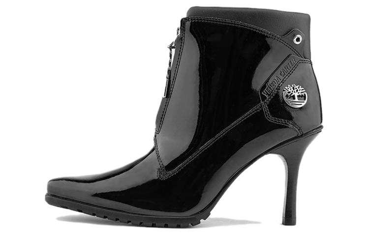 Timberland X Veneda Carter Zip Boots 'Black Patent Leather' Women's