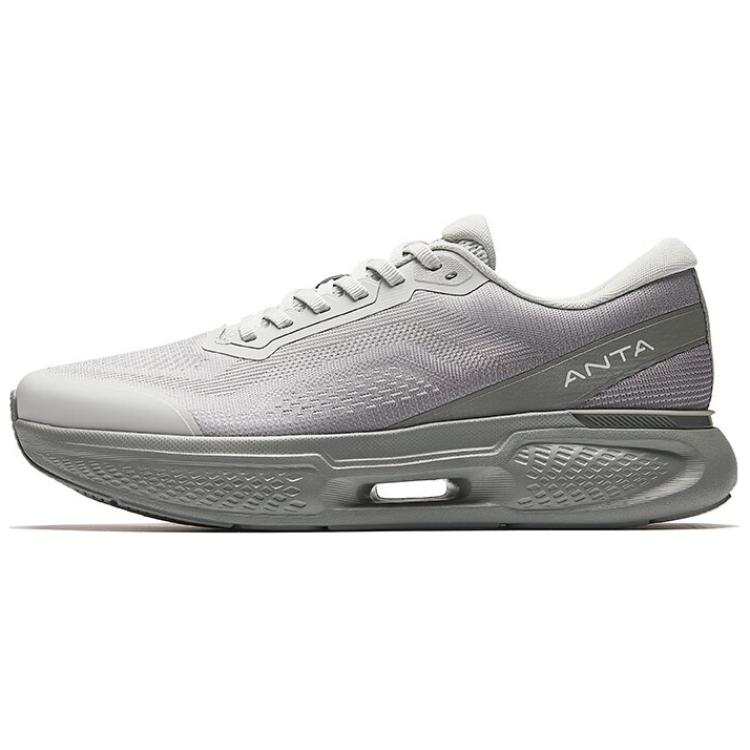 Anta Divine Run 11 Slip Resistant And Breathable Low top Training Shoes Men's Gray