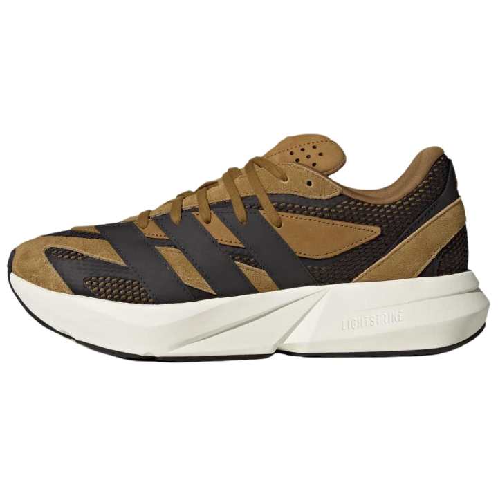 Adidas Adidas LIGHTBLAZE Breathable Lightweight Breathable And Lightweight Running Shoes Men's Brown Black