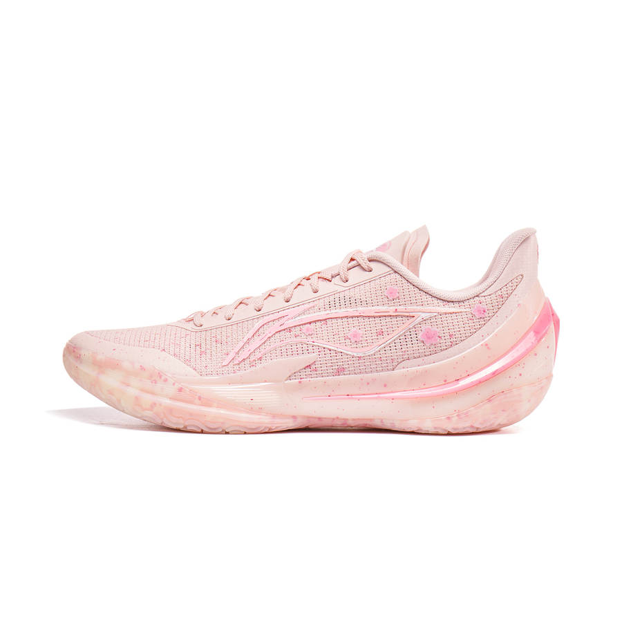 Li-Ning Li Ning Liren 5 V2 Low top Basketball Shoes Men's Pink