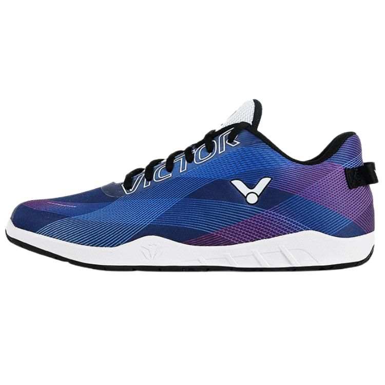VICTOR Slip Resistant Abrasion Resistant Low top Badminton Shoes Men's Blue