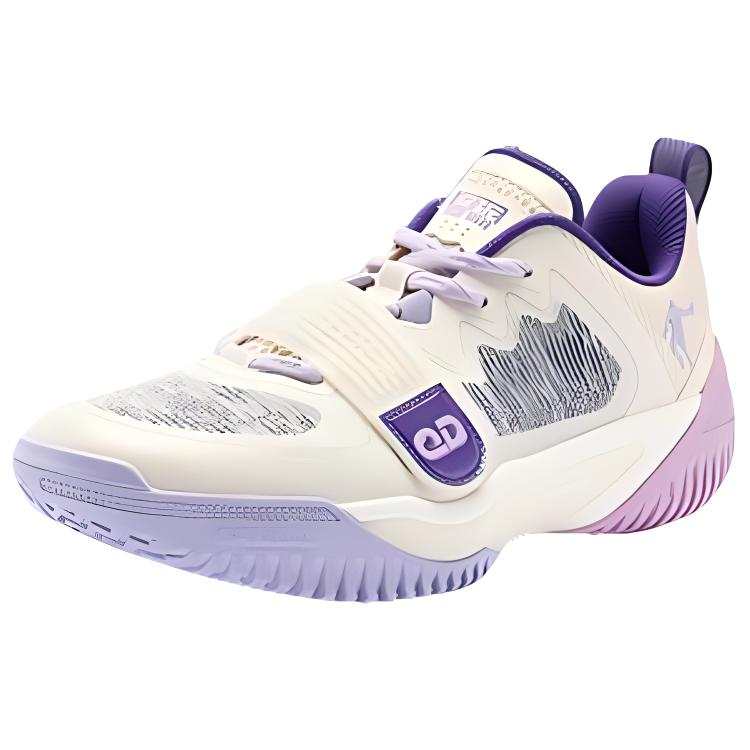 QIAODAN Polishing 6 Team Comfortable And Trendy Synthetic Leather Slip Resistant Abrasion Resistant Low top