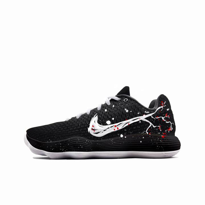 Nike Nike Hyperdunk 2017 Seeking Plum Blossom In The Snow Cushioning Abrasion Resistant Coverage Support Thermal