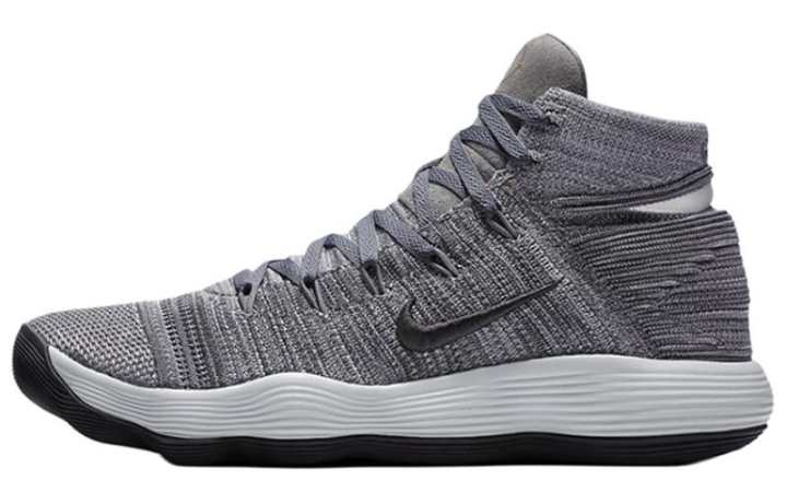 Nike Nike Hyperdunk 2017 Comfortable Mid top Basketball Shoes Men's Gray