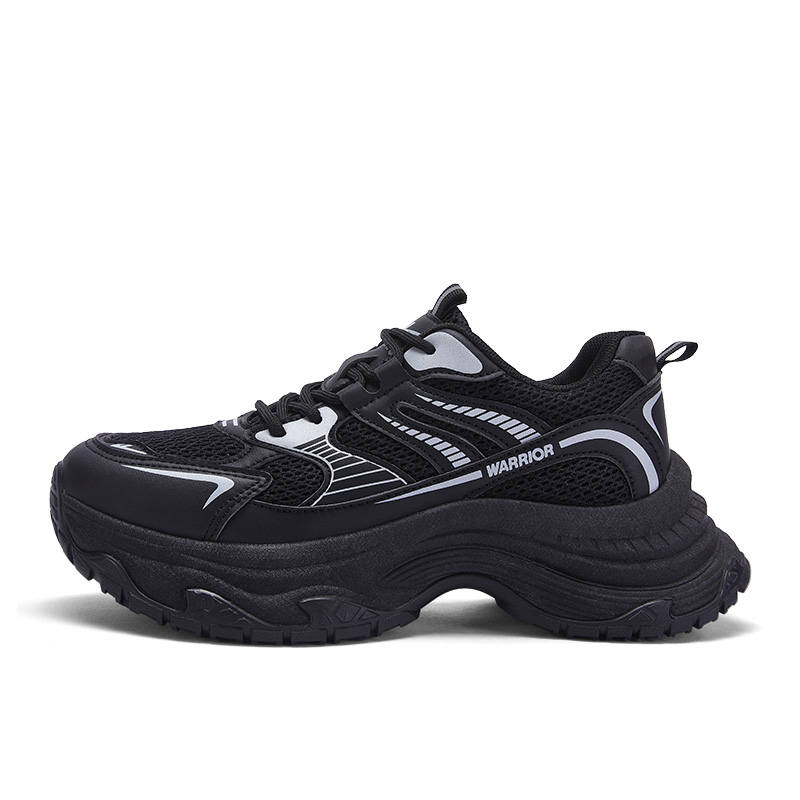 WARRIOR WARRIOR Chunky Sneakers Women's Low Top Black