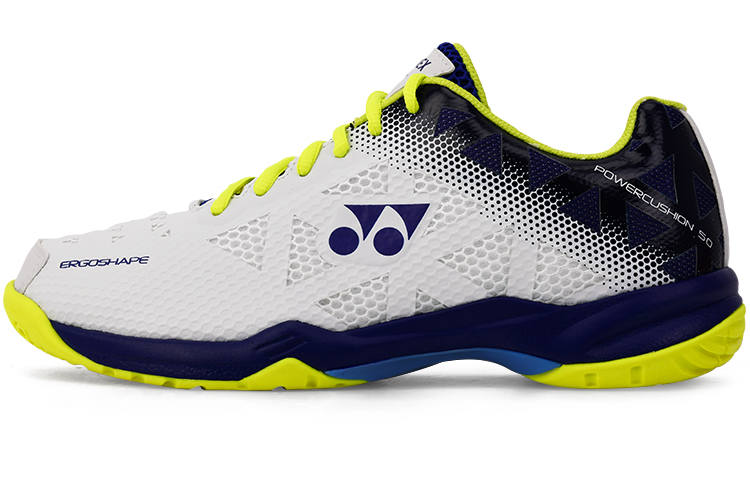 YONEX Badminton Shoes Unisex Low Top White Blue
