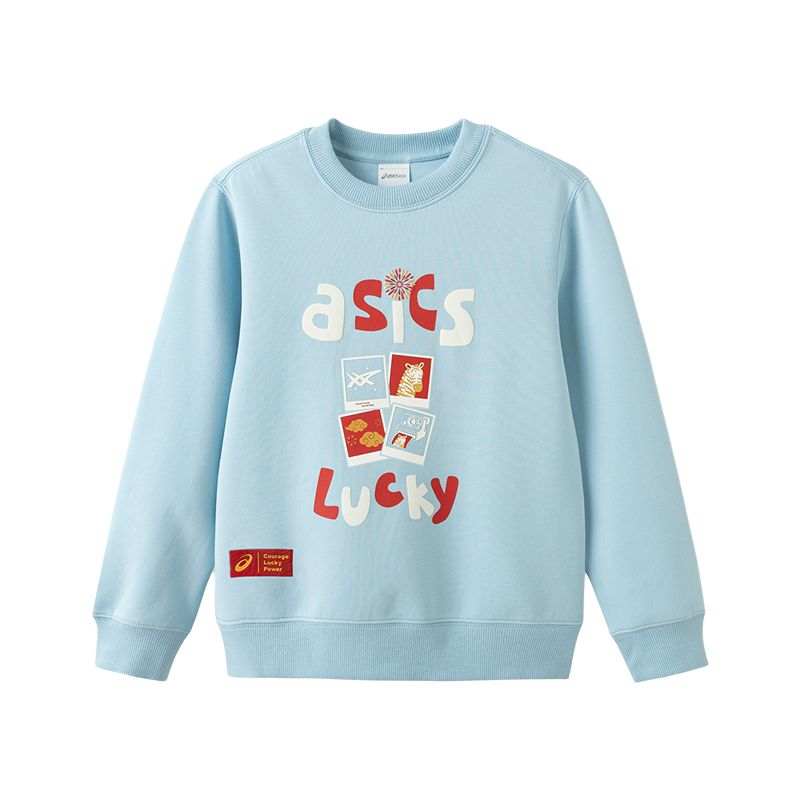 ASICS ASICS Kids Sweatshirts Crew Neck Moderate