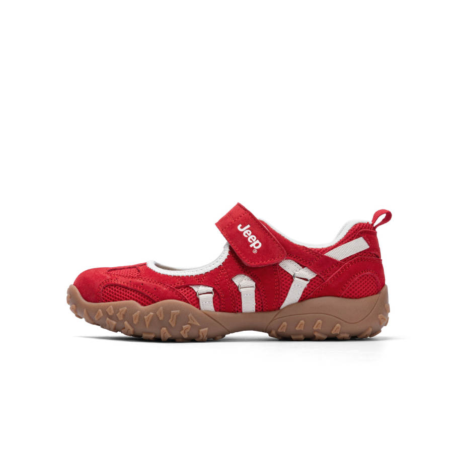 Jeep Fabric Platform Mary Jane Shoes Women's
