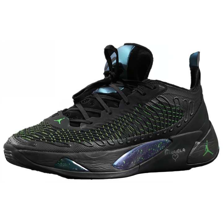 Jordan Jordan Luka 1 Low top Basketball Shoes Men's Black Green