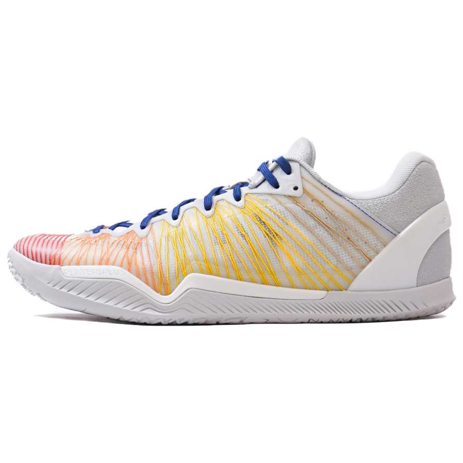 Serious Player Only Player1 Plus WHC Comfortable Low top Basketball Shoes Men's Gray Yellow
