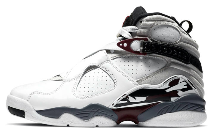 Jordan Jordan 8 Retro White Burgundy Women's