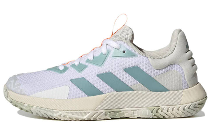 Adidas Adidas Solematch Control Cloud White Mint Ton Orbit Grey Women's