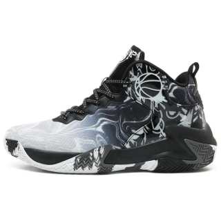 BIANSULONG Fabric Cushioning Slip Resistant Abrasion Resistant High top Basketball Shoes Men's