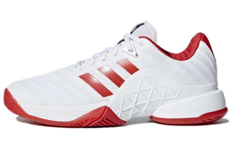 Adidas Adidas Barricade Tennis Shoes Women's Low Top White/Red