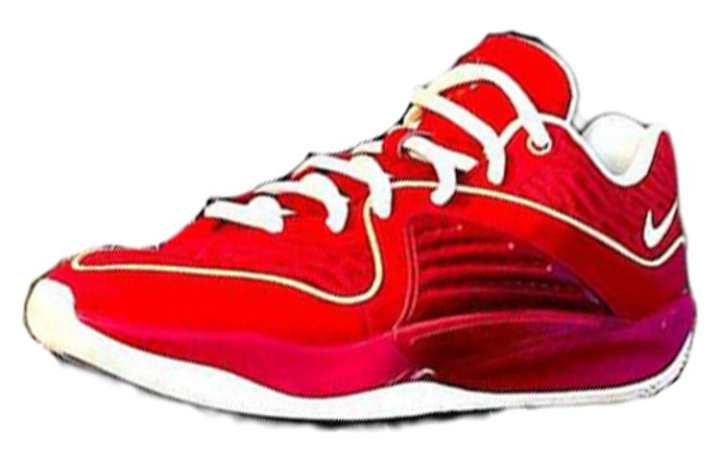 Nike Nike KD 16 KD 16 Abrasion Resistant Breathable Low top Basketball Shoes Men's Red White