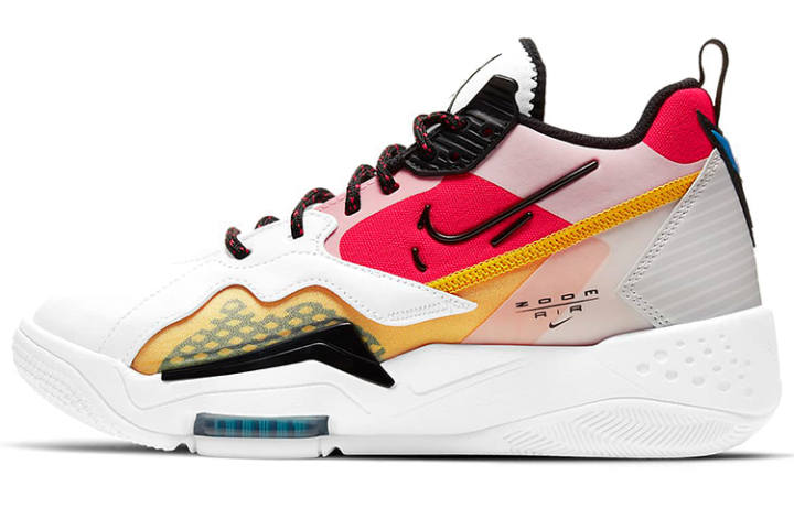 Jordan Jordan Zoom '92 White Siren Red University Gold Women's