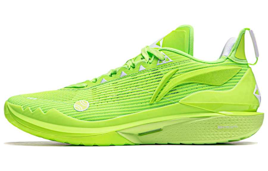 Li-Ning Li Ning JB2 Basketball Shoes Men's Low Top Fluorescent Vanilla Green