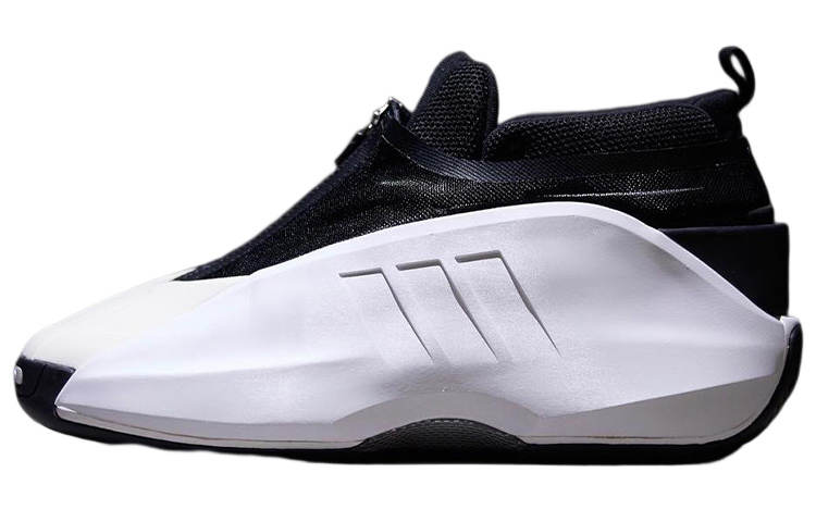 Adidas Adidas Crazy Iiinfinity Cushioning Mid top Vintage Basketball Shoes Men's White Black