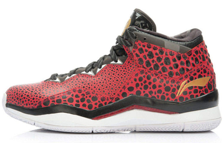 Li-Ning Li Ning WOW 3 Red Sea Basketball Shoes Men's Red Black