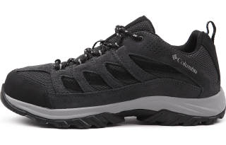Columbia Crestwood Cushioning Slip Resistant Abrasion Resistant Impact Resistant Lightweight Low top Hiking Shoes Men's
