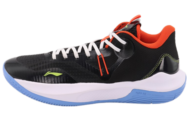 Li-Ning Li Ning SONIC Team LOW Textile, Synthetic Leather Cushioning Slip Resistant Abrasion Resistant Coverage Support Low top
