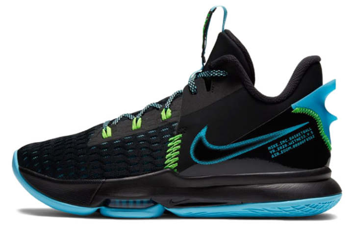 Nike Nike LeBron Witness 5 EP 'Black Light Blue Fury'