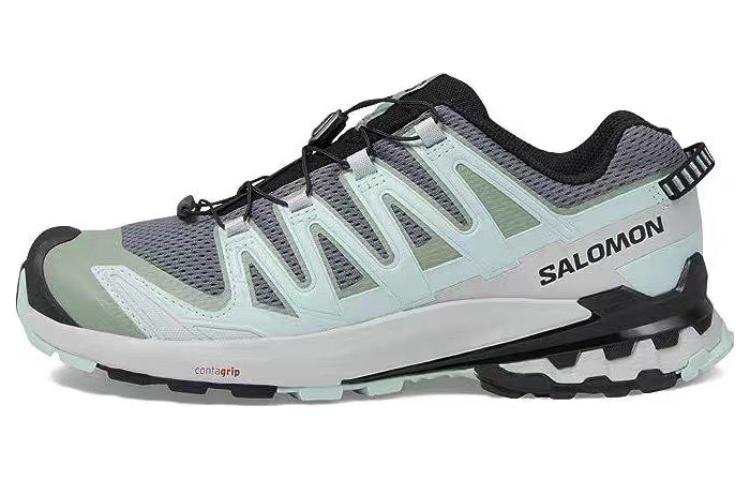 SALOMON XA Pro 3D V9 Pu Comfortable Low top Outdoor Shoes Unisex Green