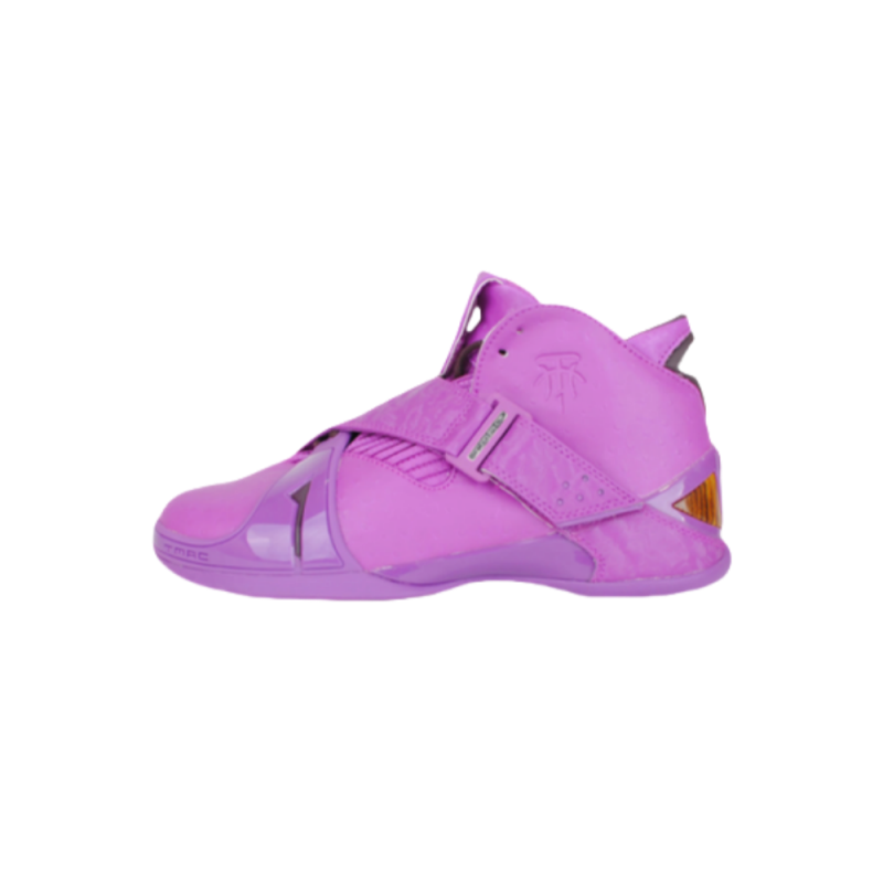 Adidas Adidas T Mac 5 Fashion Slip Resistant Abrasion Resistant High top Basketball Shoes Men's Purple
