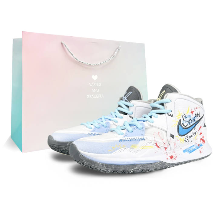 Nike Nike Kyrie 8 Infinity Cushioning Slip Resistant Abrasion Resistant Coverage Support