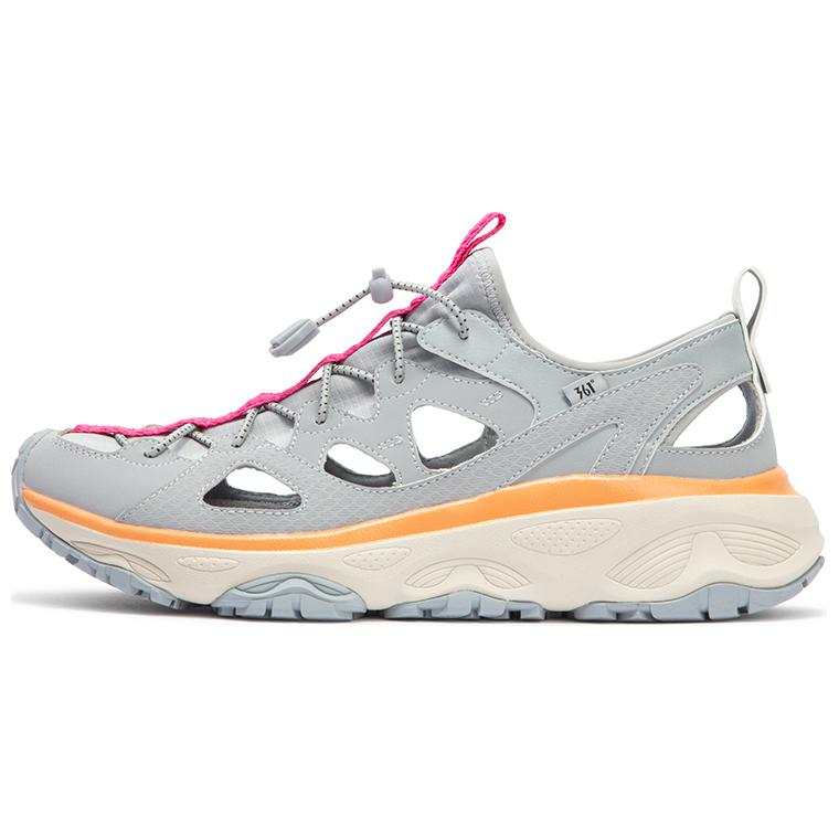 361° Athleisure Breathable River Trekking Shoes Men's Gray Beige