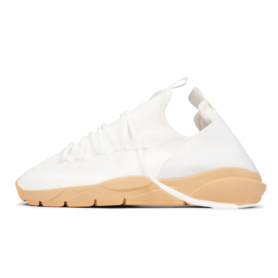 AFTER SCHOOL SPECIAL Cushioning, Wear Resistant Mid top Chunky Sneakers Unisex White