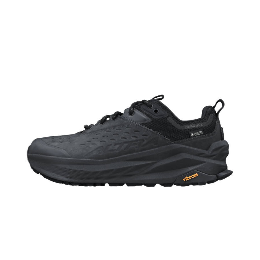 Altra OLYMPUS 6 Leather Low top Mountaineering Hiking Shoes Women's Black