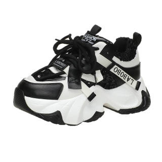 DEVIL AND ANGEL Cushioning Slip Resistant Breathable Low top Chunky Sneakers Unisex