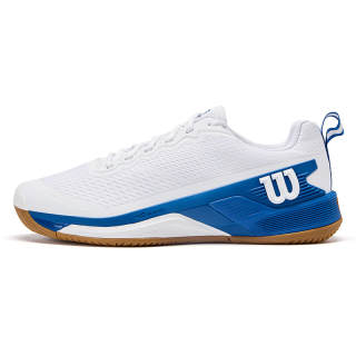 Wilson RUSH PRO 4.5 Comfortable Round Toe Low top Tennis Shoes Men's White Blue