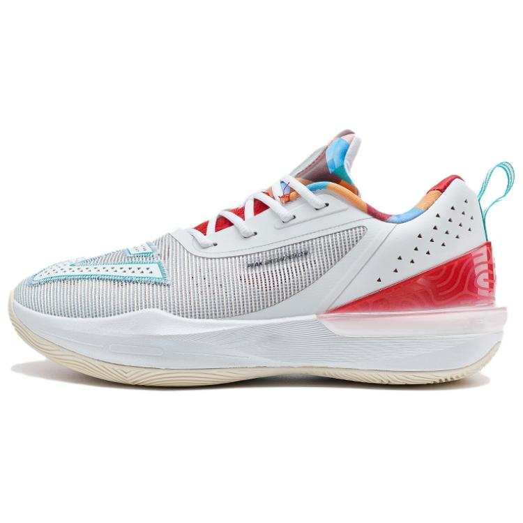 PEAK Taichi Triangle 3.0 Slip Resistant Abrasion Resistant Low top Basketball Shoes Women's Baymax Red