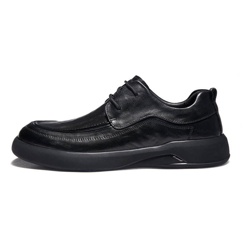 CAMEL CAMEL Casual Leather Shoes Men's Low Top Black Brown