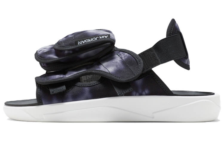 Jordan Air Jordan Ls Slide Cozy Non Slip Outdoor Sports Sandals Black White Tie Dye 'Black White'