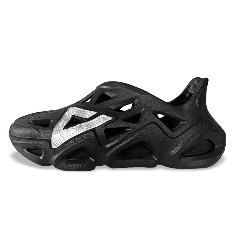 PEAK PEAK Taichi Clogs Men's Black Silver