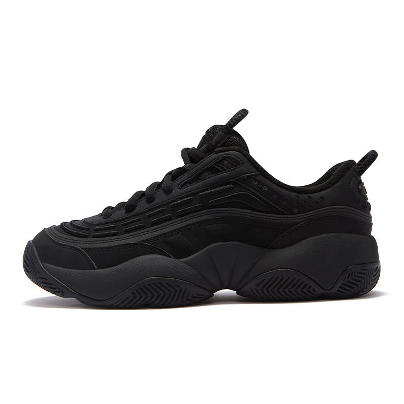 FILA FUSION Low top Vintage Basketball Shoes Men's Black