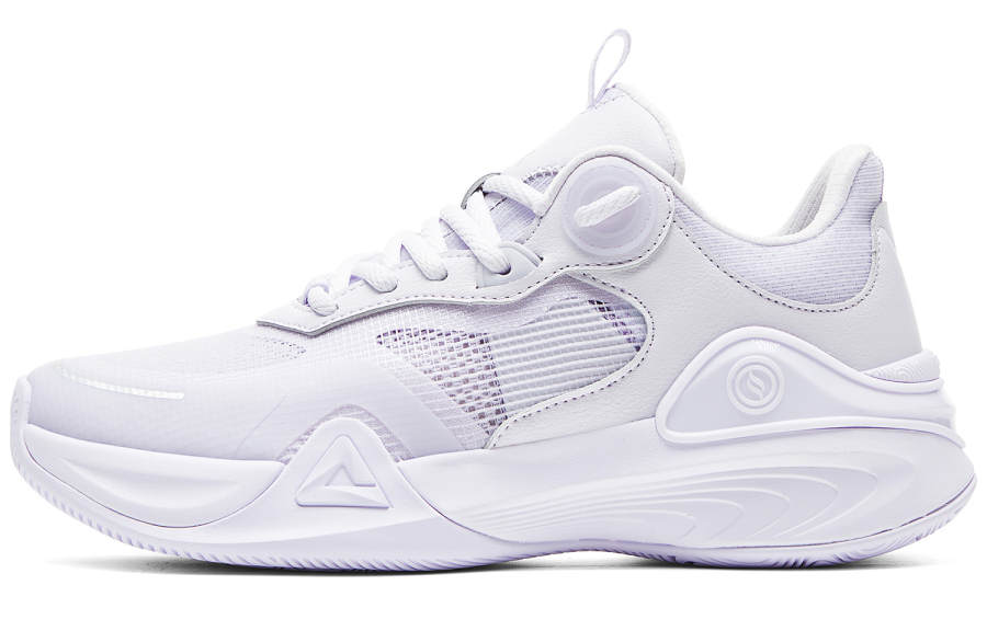 PEAK Lanying Basketball Shoes Women's Low Top Purple