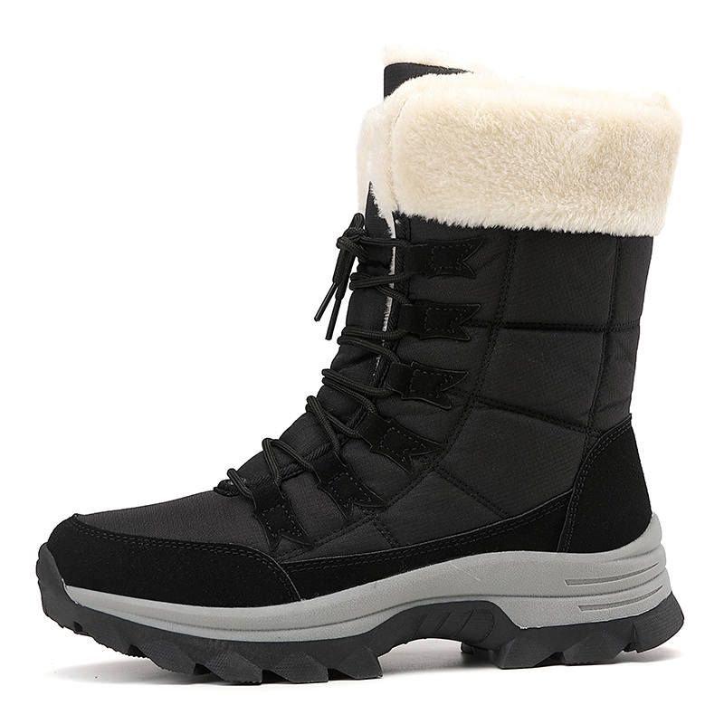 OFF-WIERAH OFF WIERAH Thermal Waterproof Abrasion Resistant Slip Resistant Short Snow Boots Unisex