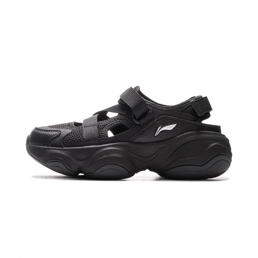 Li-Ning Li Ning Honey Slip Resistant Breathable Grip Height Increasing Abrasion Resistant River Trekking Shoes Women's Black