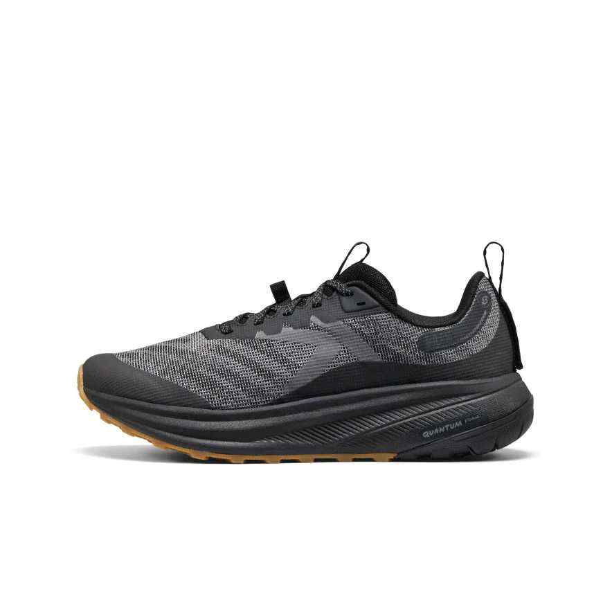 Keen Trail Running Shoes Men's Black/Magnetic Gray