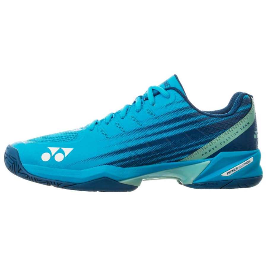 YONEX Power Cushion Slip Resistant Abrasion Resistant Low top Tennis Shoes Unisex Blue Black
