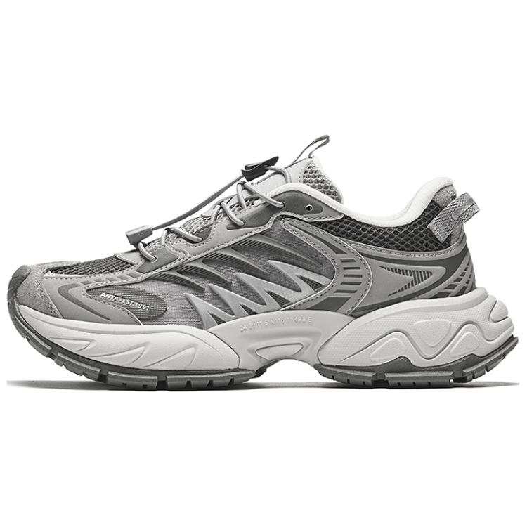 Anta Star Moon 2 Breathable Height Increasing Low top Casual Shoes Women's Gray