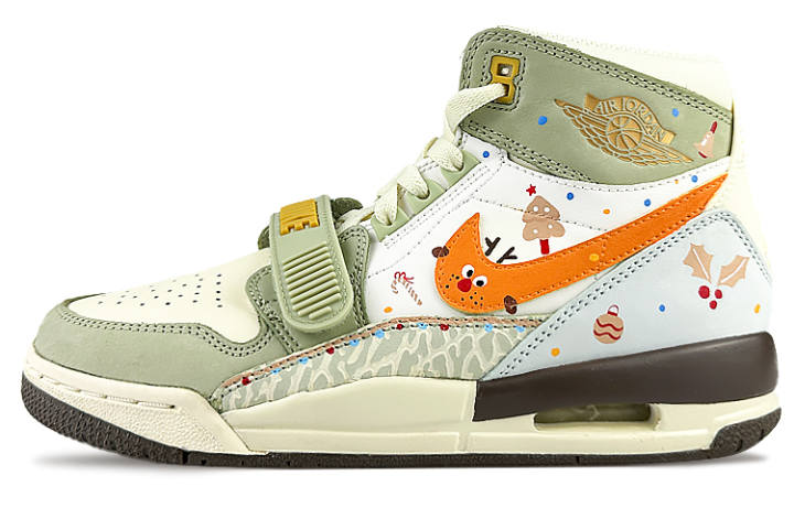 Jordan Jordan Legacy 312 Cushioning Abrasion Resistant Slip Resistant Cushioning Abrasion Resistant Slip Resistant High top