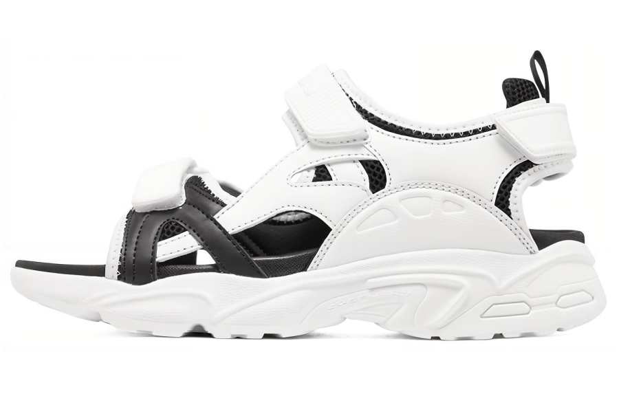 Skechers Dlites Sandal 'White Black'